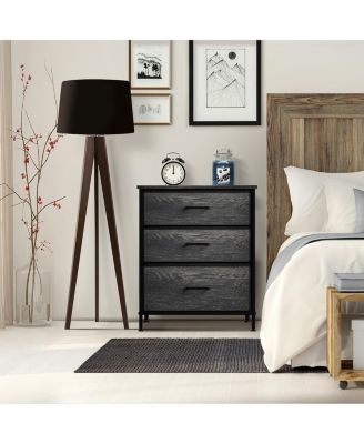 Nightstand with 3 Drawers