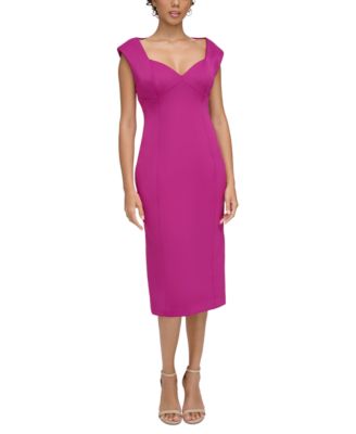 Calvin Klein - Women's Seamed Sheath Dress