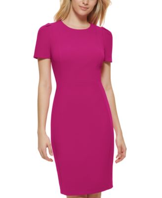 calvin klein pink dress macys Calvin Klein Women's Pink Dresses