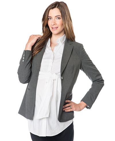A Pea In The Pod Maternity Blazer