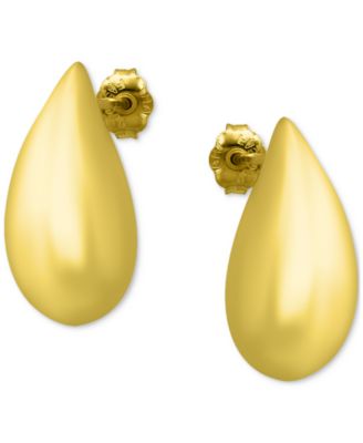 Polished Teardrop Stud Earrings, Created for Macy's