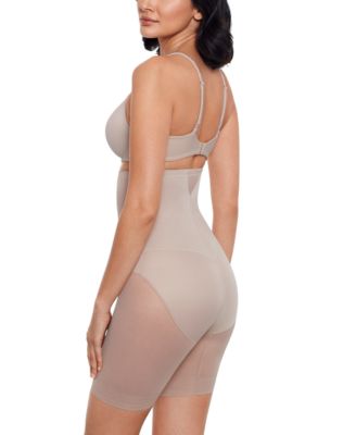 Women's  Extra Firm Tummy-Control Sheer Trim Thigh Slimmer 2789
