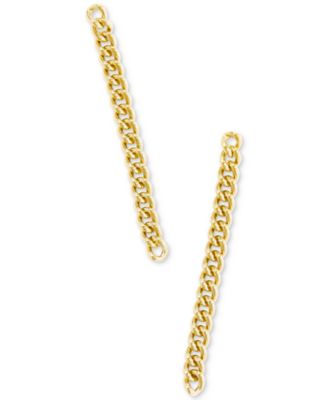 Kendra Scott - Chunky Chain Link Linear Drop Earrings