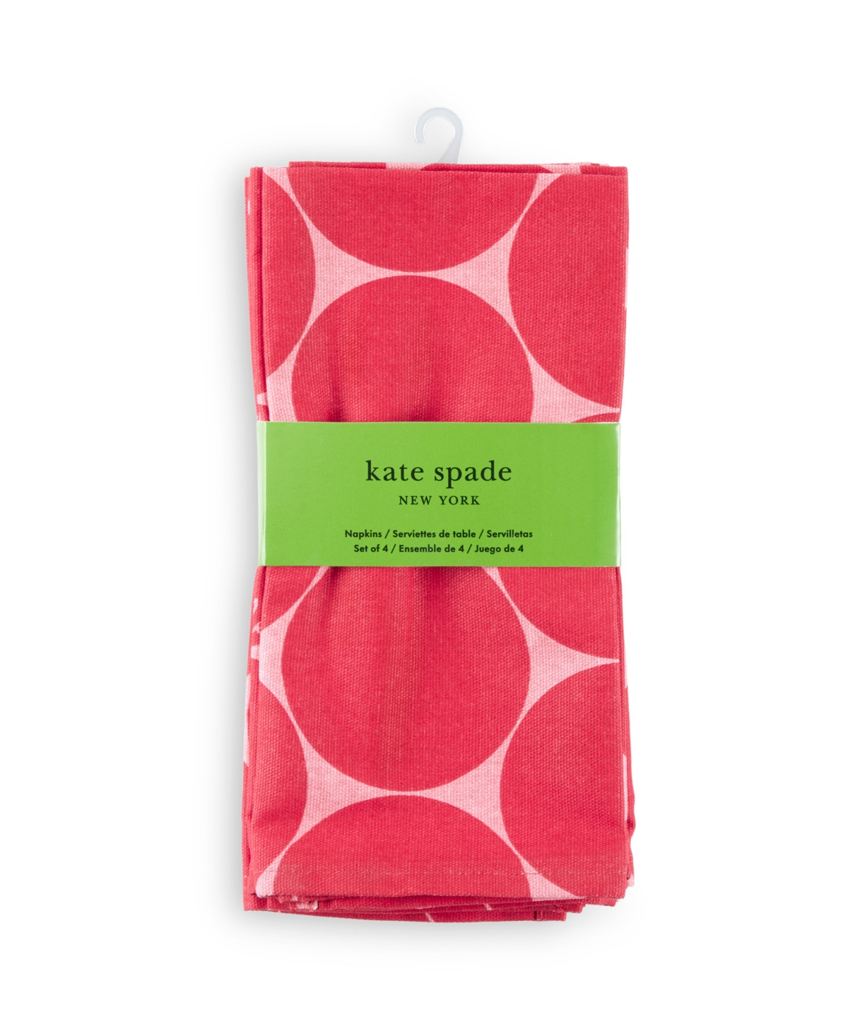 kate spade new york Joy Dot Cloth Napkins 4 Pack Set, x
