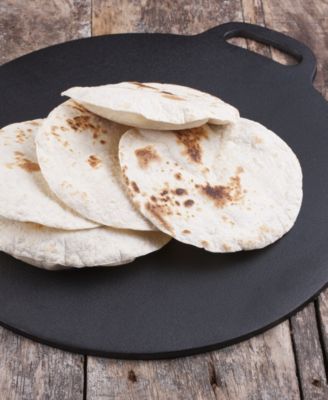 Cast Iron 12" Tawa Budare Comal, Seasoned