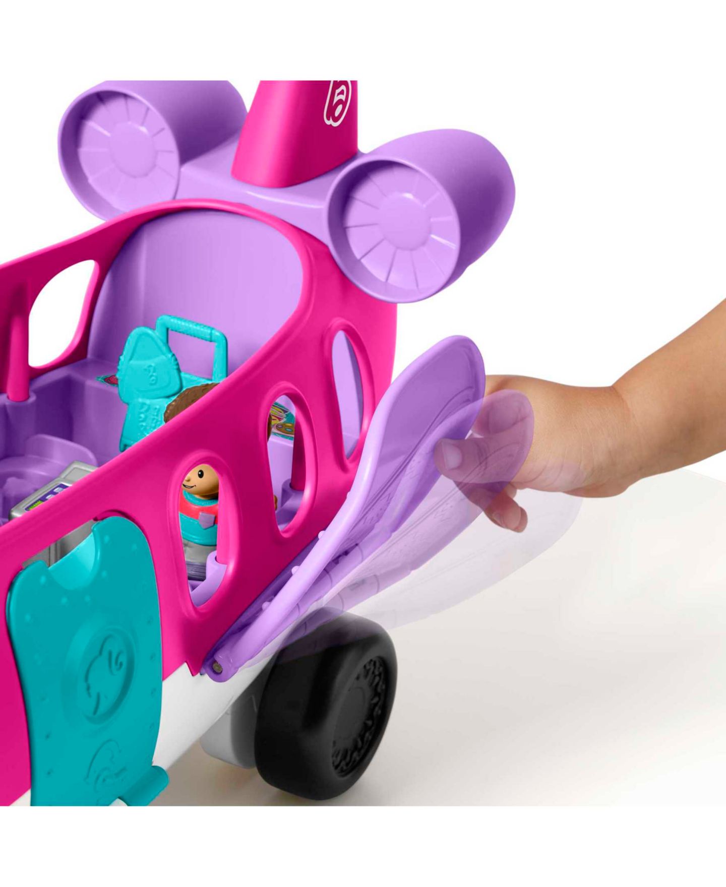 Детский игровой набор Fisher Price Fisher-Price Barbie Little Dream Plane Light-Up 5-Piece Playset, Ages 18 months-5 years — фото 5