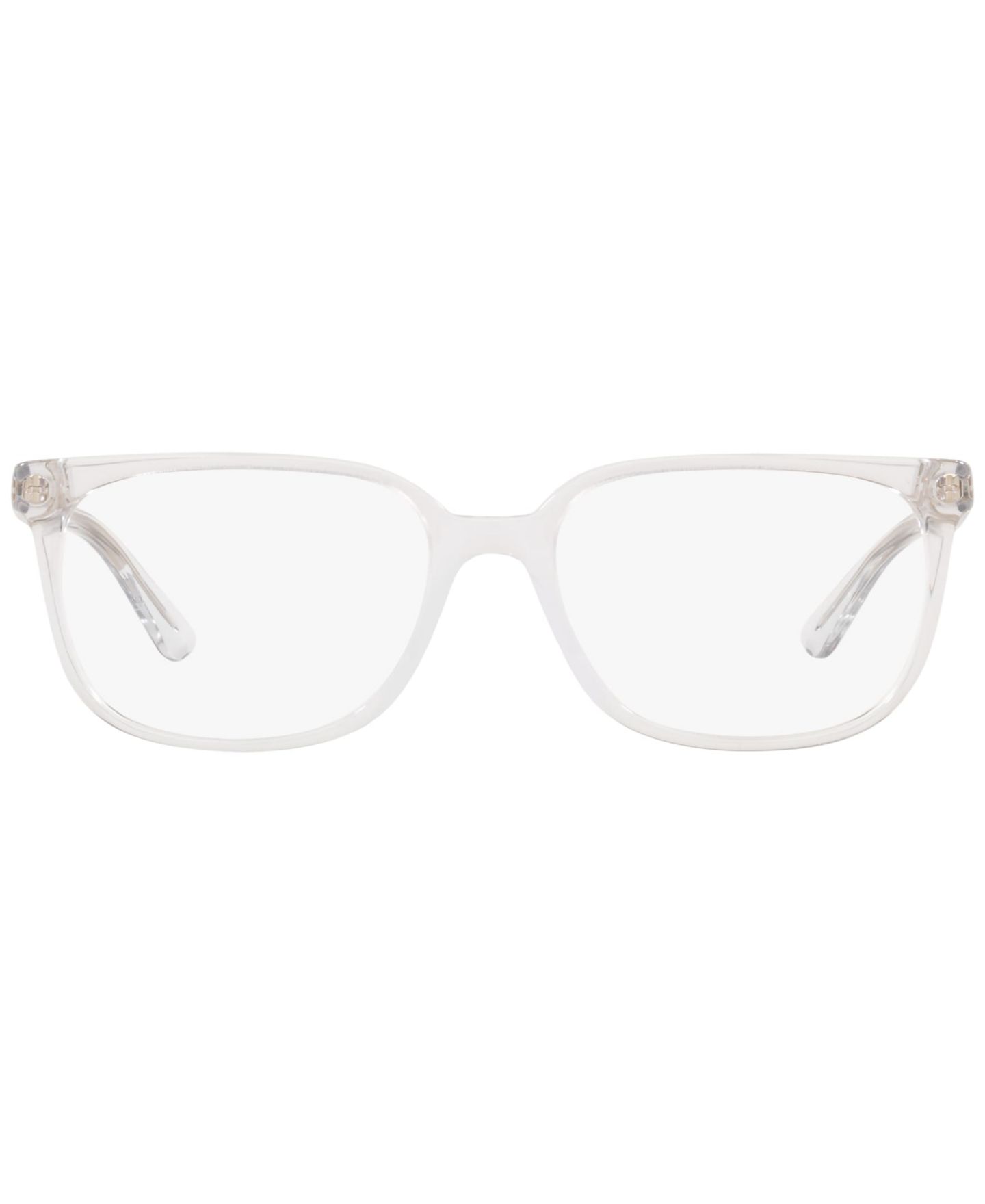 Мужские очки LensCrafters Man Rectangle Plastic EC2009 Eyeglasses, цвет: Прозрачный — фото 10