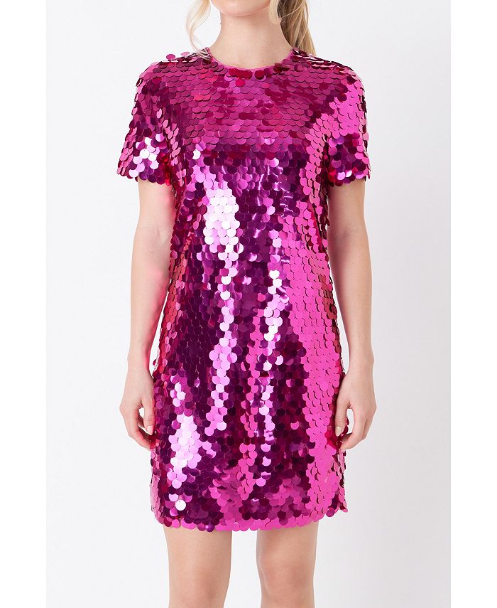 endless rose Women s Circle Sequins Mini Dress Macy s