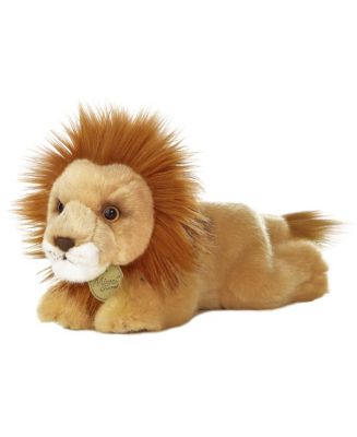 Aurora Small Lion Miyoni Realistic Plush Toy Brown 8