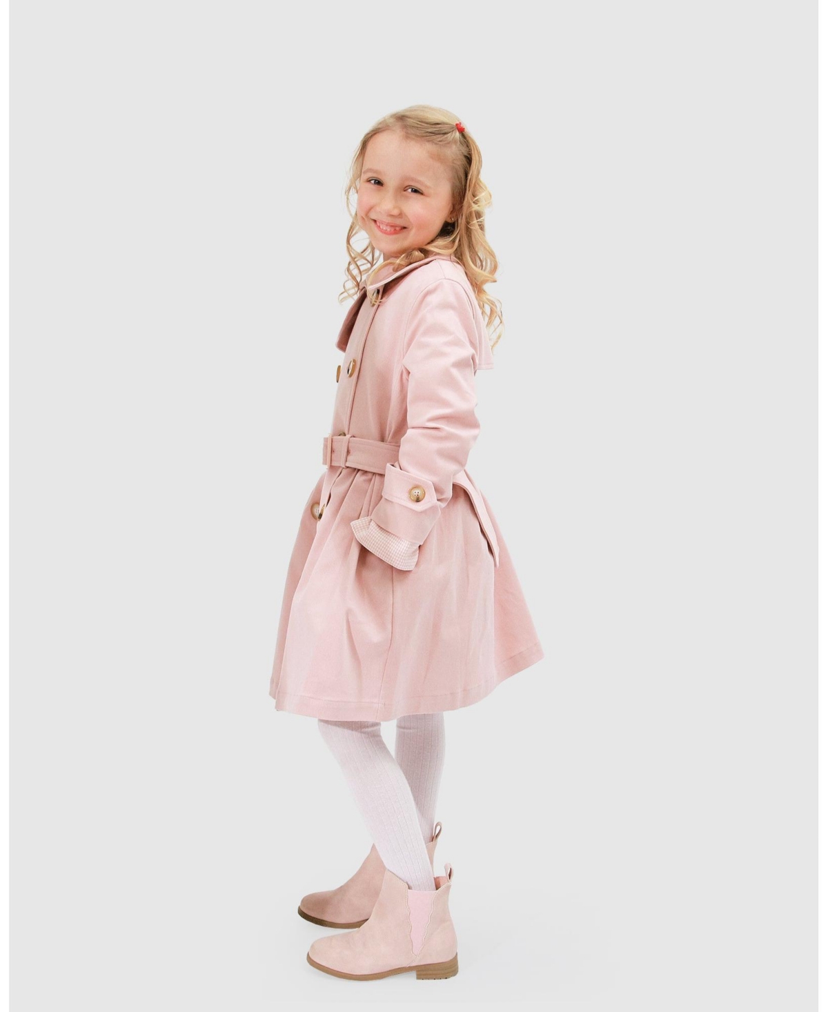 Belle & Bloom Child Girls Miss Sunshine Trench Coat