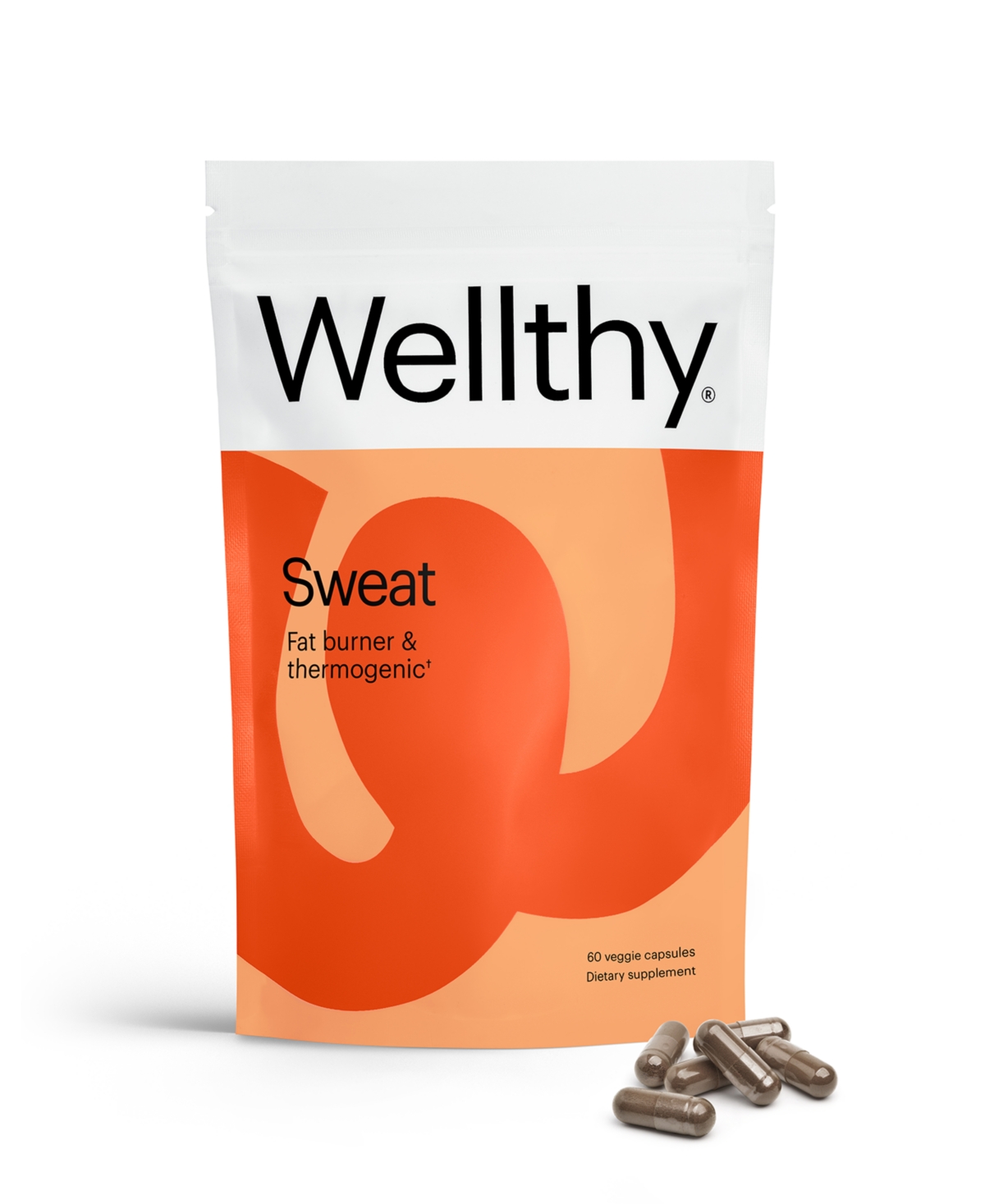 Sweat Herbal Supplement by Wellthy Capsule - 60 Count