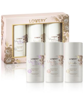Lovery - 3-Pc. Deodorant Gift Set