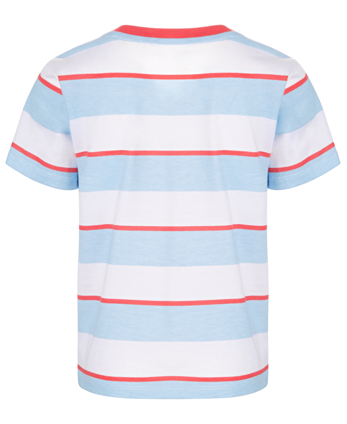 Shop Epic Threads Little Boys Rugby-striped T-shirt, Created For Macy's In Blue Topaz