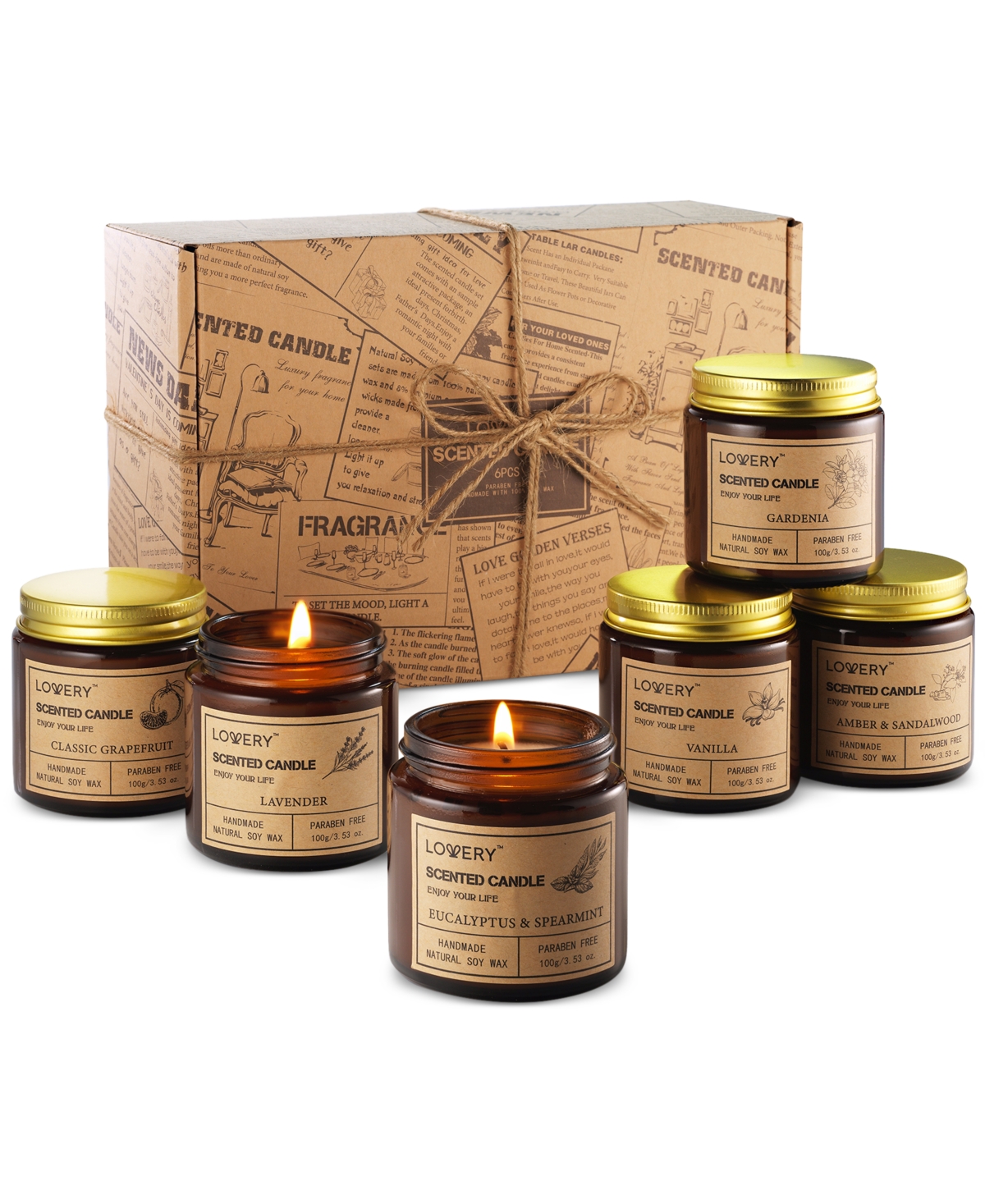 6-Pc. Scented Candle Gift Set