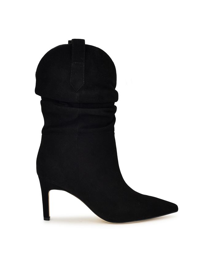 Nine West Women's Gonda Pointy Toe Stiletto Dress Boots - Macy's