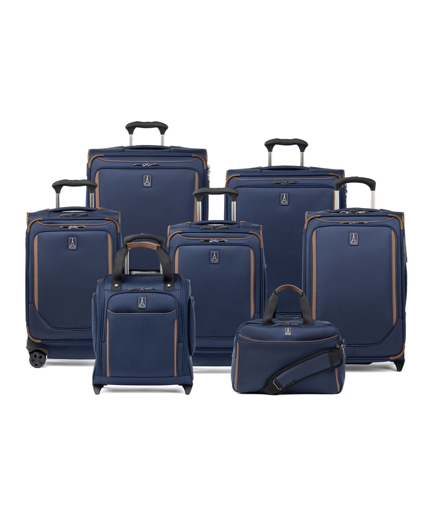 Чемоданы Travelpro Crew Classic Luggage Collection, цвет: Угольно-чёрный — фото 1