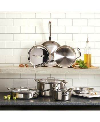 All-Clad G5 Graphite Core Stainless-Steel Saucepan, 4-Qt.