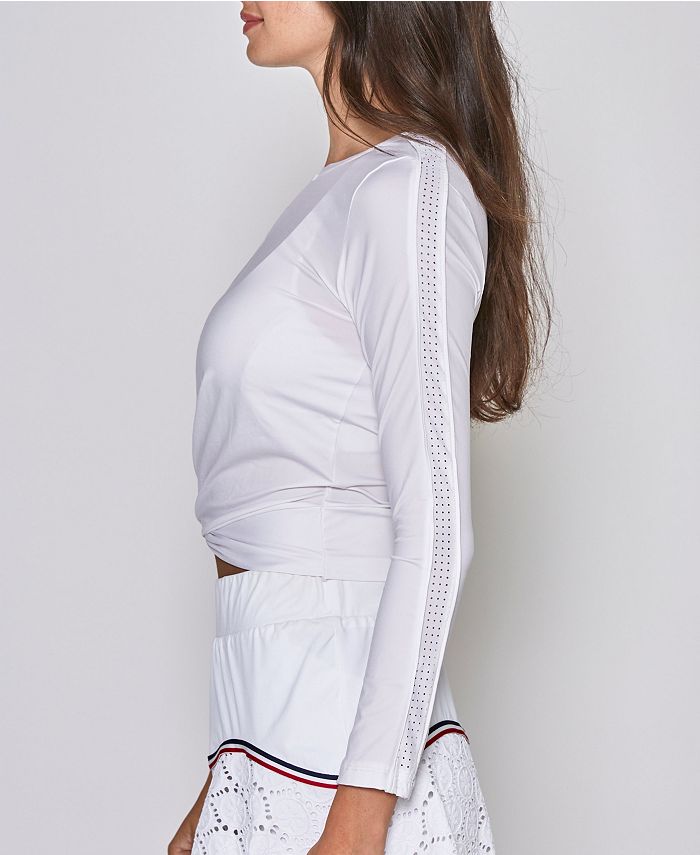 L'Etoile Sport Long Sleeve Twist Tee - Macy's
