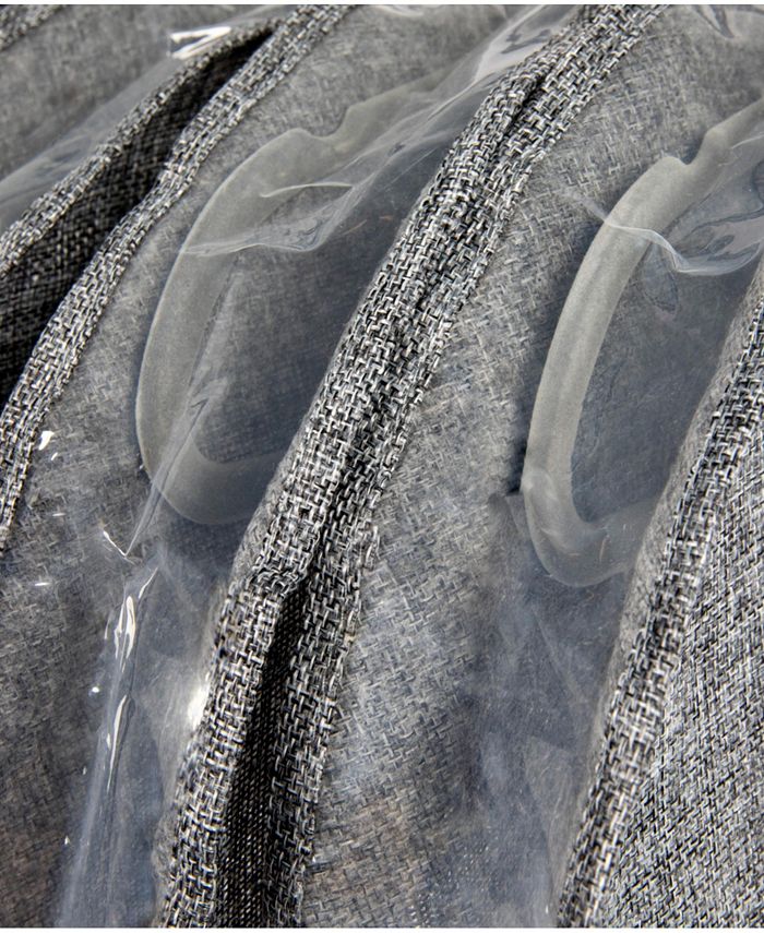 Household Essentials Hanging Garment Shoulder Dust Covers for Closet