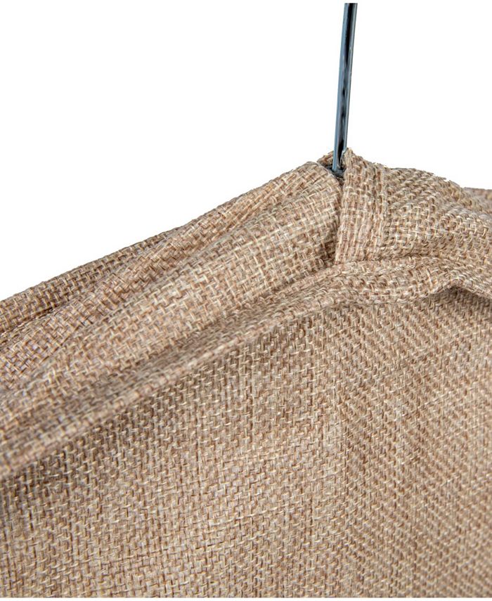 Household Essentials Hanging Zippered Garment Storage Bag with Clear