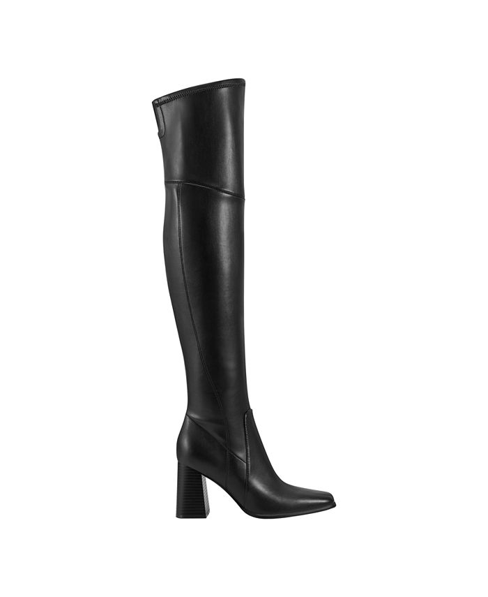 Marc Fisher Women's Denki Over The Knee Square Toe Boots Macy's