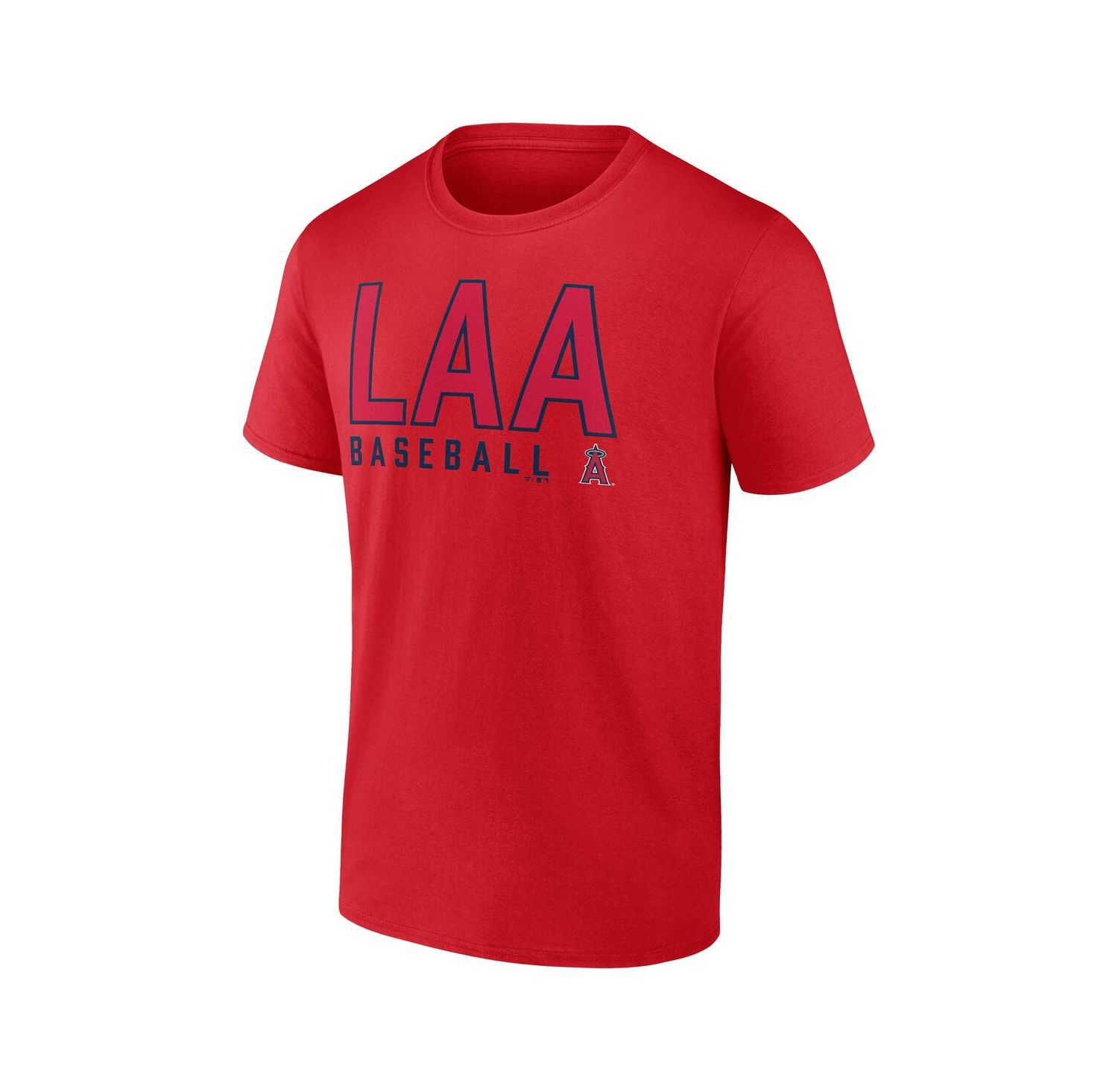 Men's Red, White Los Angeles Angels Two-Pack Combo T-shirt Set