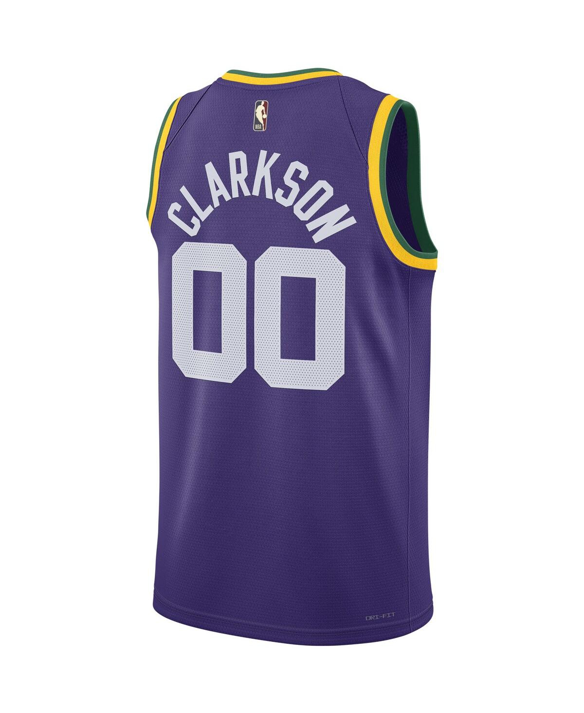 Men's and Women's Nike Jordan ClarksonUtah Jazz Swingman Replica Jersey - Classic Edition - Purple