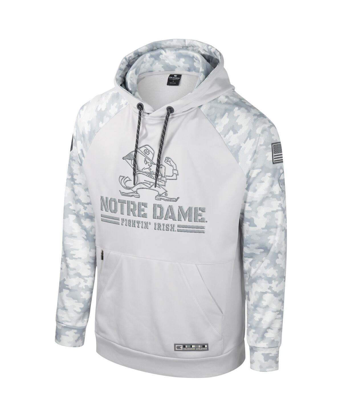 Colosseum Men's Gray Notre Dame Fighting Irish Oht Military-inspired