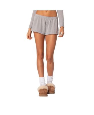 Rosie Pointelle Shorts - Light Navy