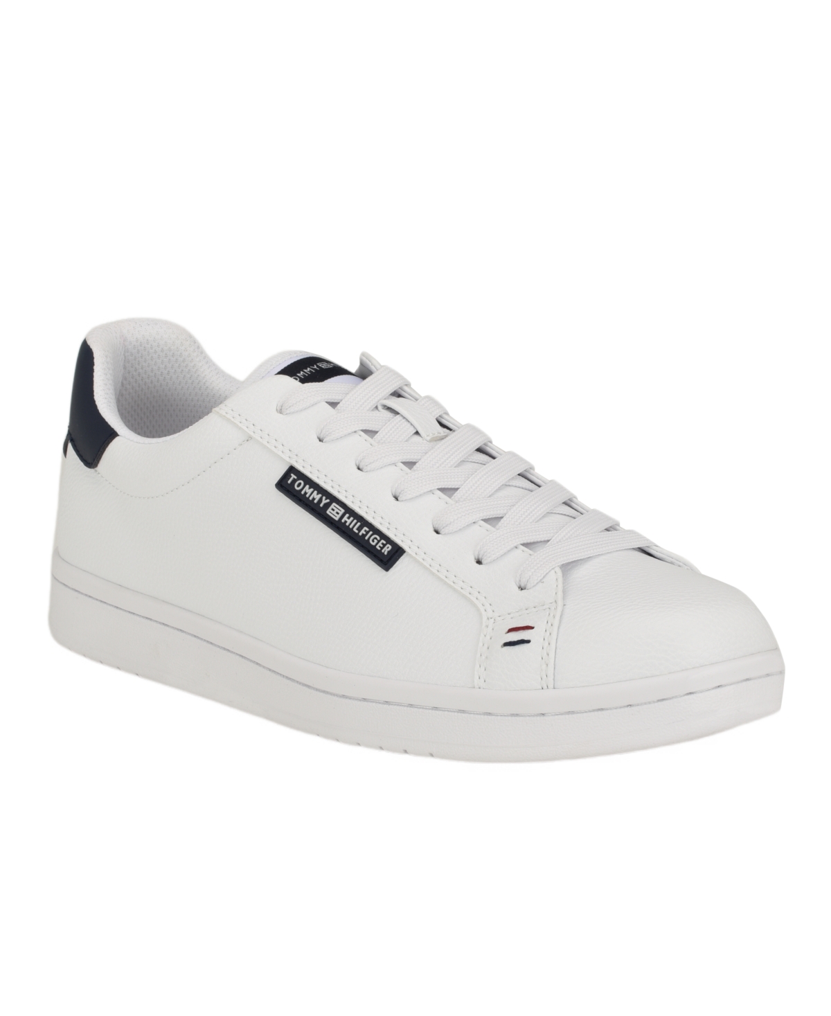Tommy Hilfiger Men's Landis Lace Up Fashion Sneakers In White,navy
