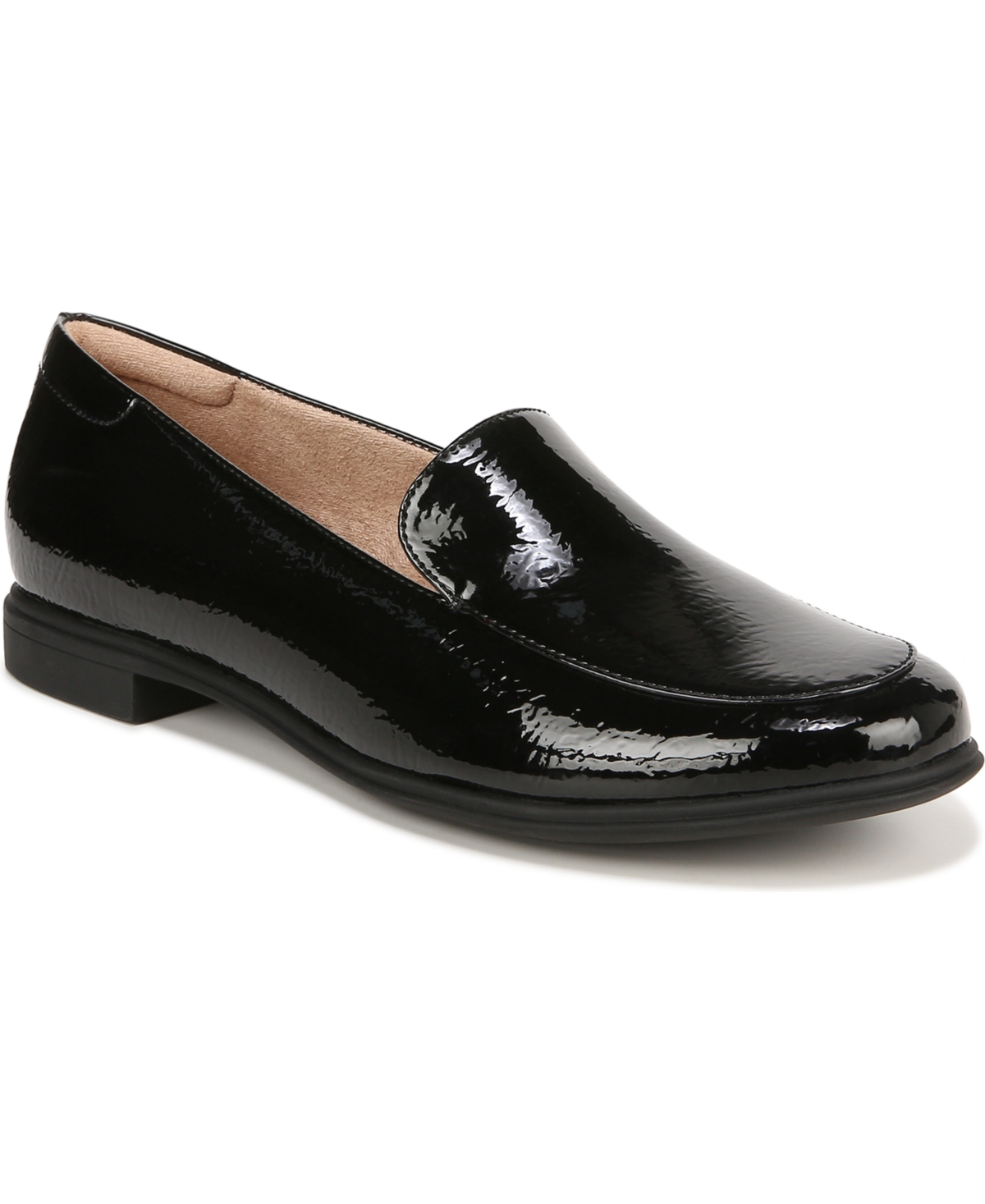 Luv Loafers - Dark Taupe Patent Faux Patent