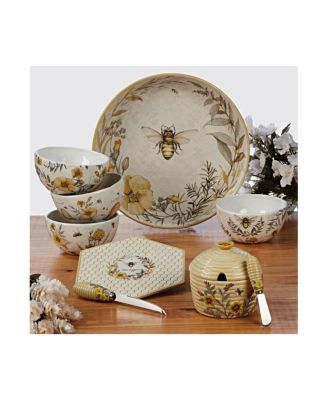 Bee Sweet 4-Pc. Dinner Plates