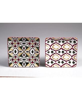 Napa 4-Pc. Canape Plates asst.