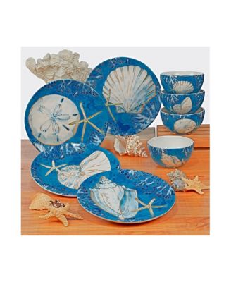 Playa Shells Set of 4 Ice Cream Bowl