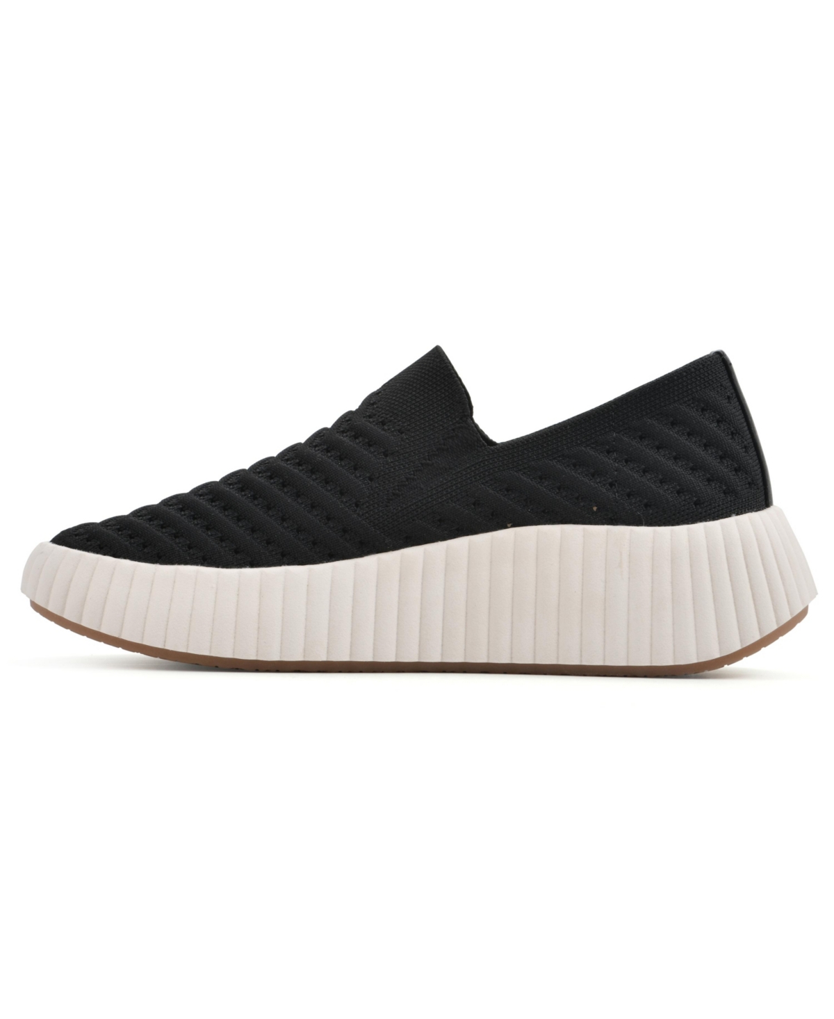 White Mountain Women's Dyno Slip On Platform Sneakers - Fabric