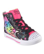 Skechers Little Girl & Big Girl Twi Lights 2.0 -Rainbow Dreams Sneakers 
