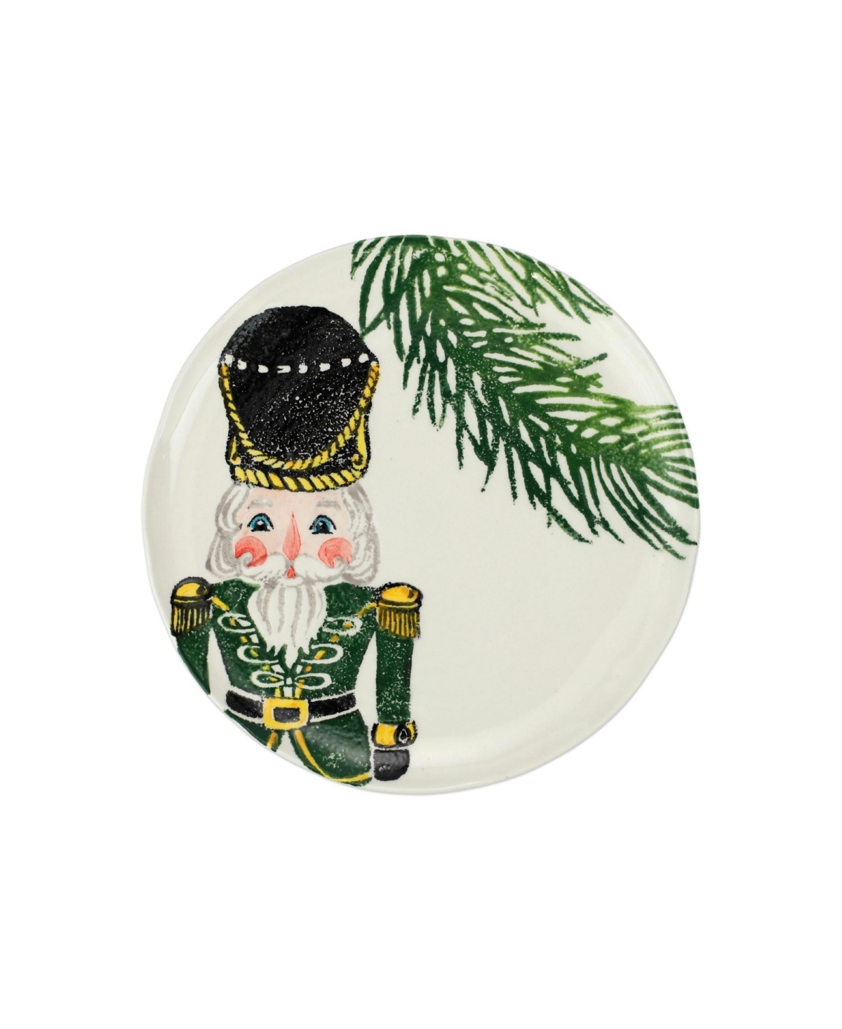 Vietri Nutcrackers Dinnerware Salad Plates, Set Of 4 In Assorted
