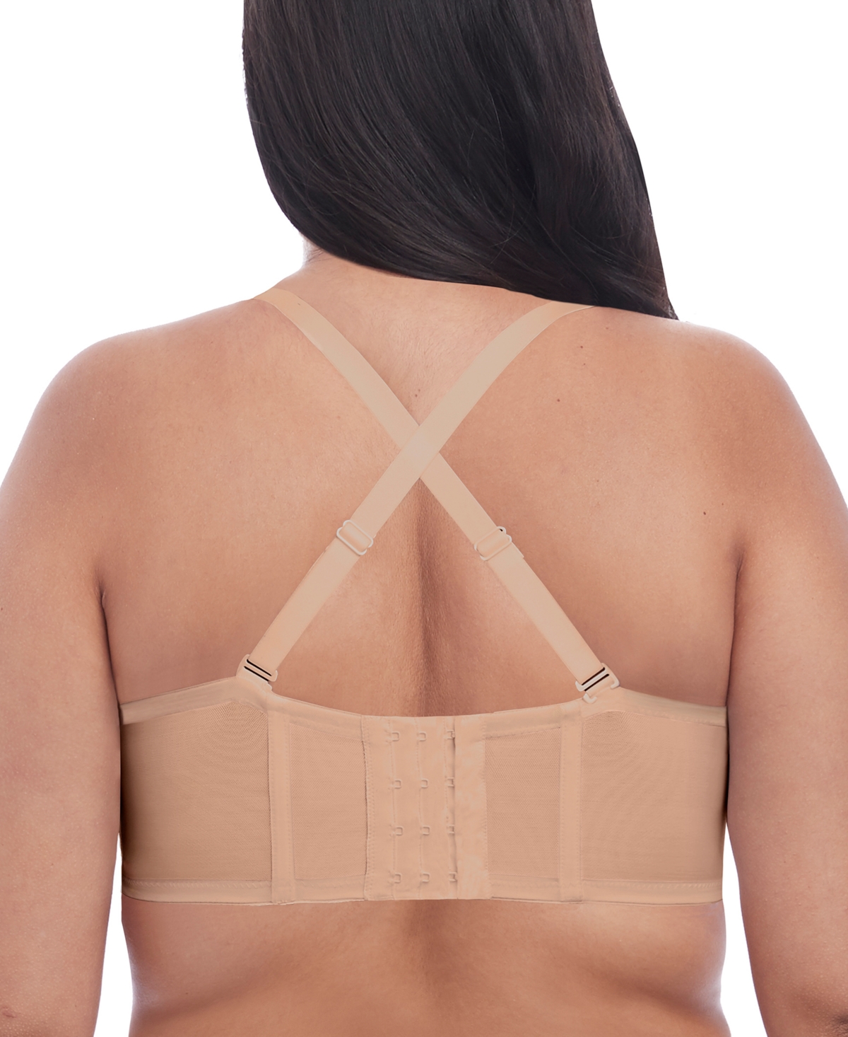 Elomi Women's Plus Size Smooth Underwire Molded Strapless Bra  -(Nude 3)