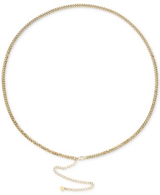 OMA THE LABEL - 18k Gold-Plated Cuban Link Waist Chain