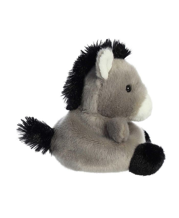 Aurora Mini Eli Donkey Palm Pals Adorable Plush Toy Gray 5" - Macy's