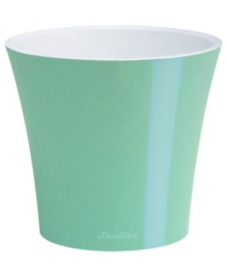 Plastic Round Modern Flower Pot with Drainage Planter