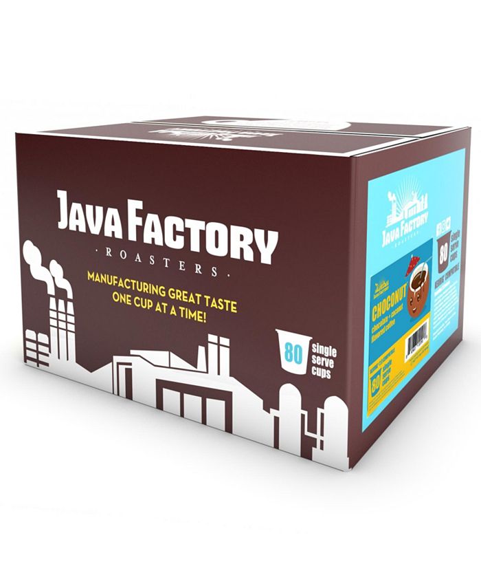 Java Factory Flavored Coffee Pods,Keurig 2.0,Choconut Chocolate