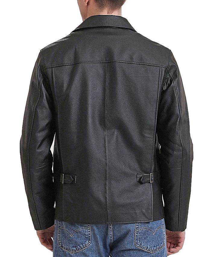 Landing Leathers Men Raider Indy-Style Leather Legend Jacket - Macy's