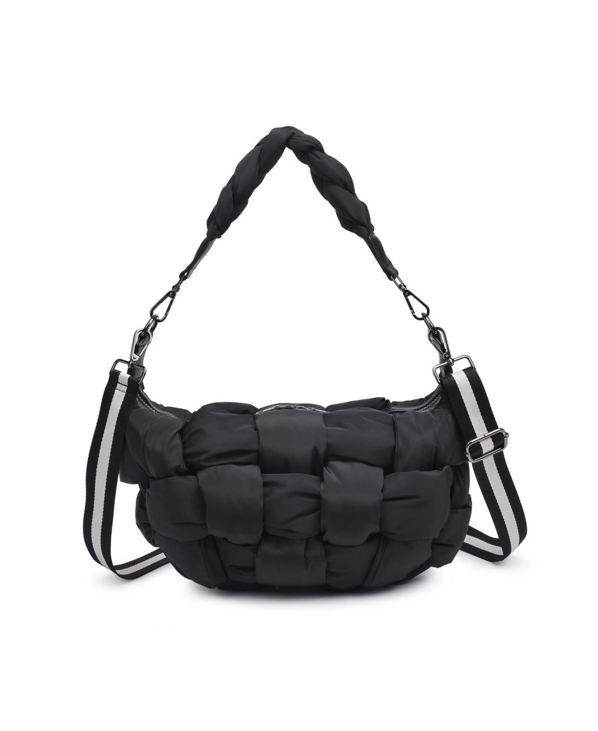 Sol And Selene Sixth Sense Large Shoulder Bag In Black