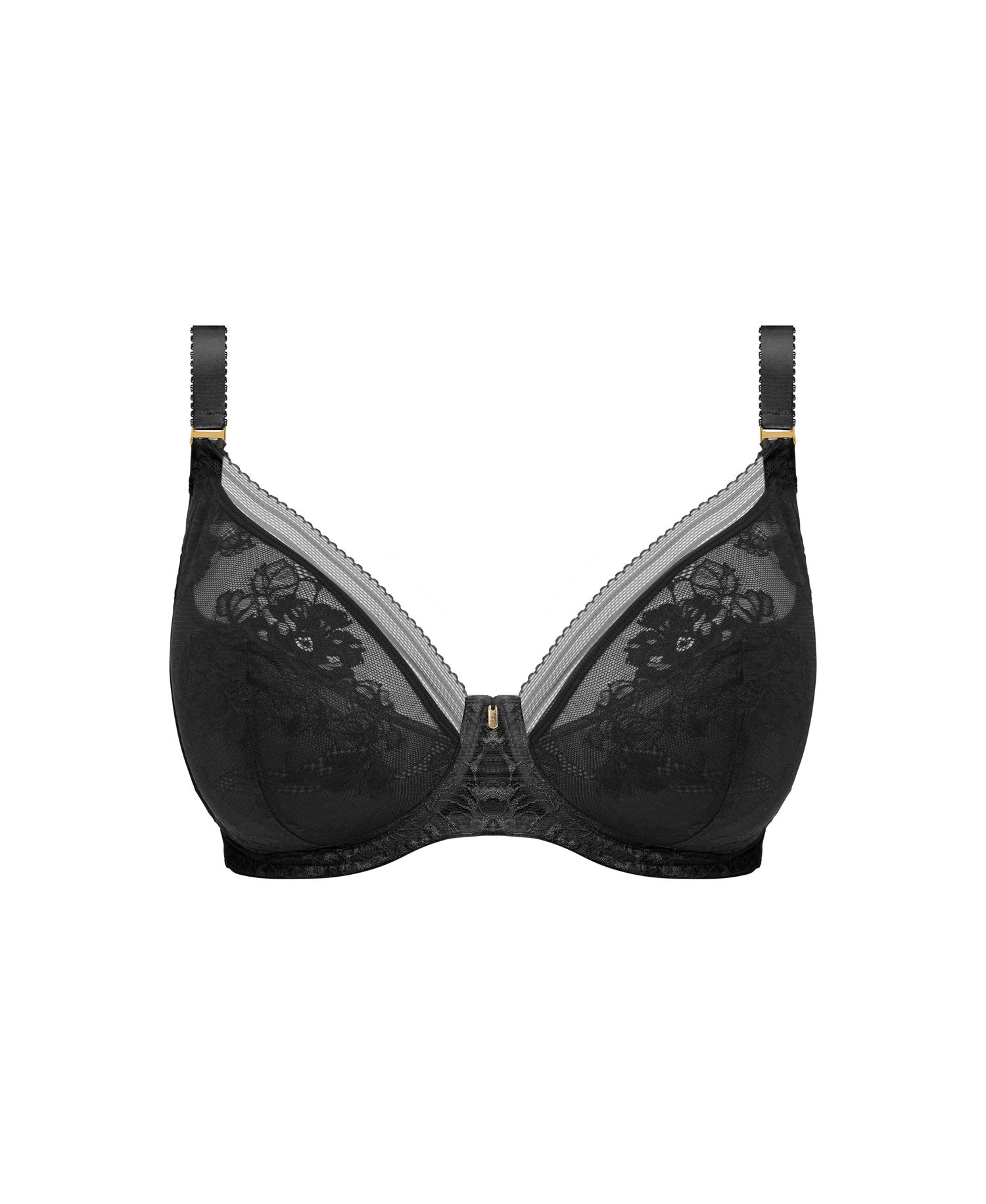 Women's Fusion Lace Underwire Padded Plunge Bra