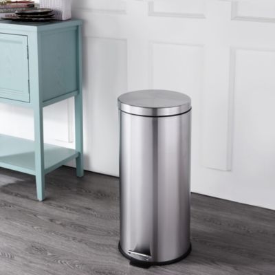 Oscar Step-Open Trash Can with Mini Trash Can