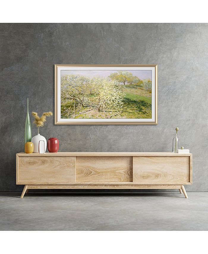 Deco TV Frames 50" Customizable Alloy Prismatic Frame for Samsung The Frame TV 20212023 (Pale