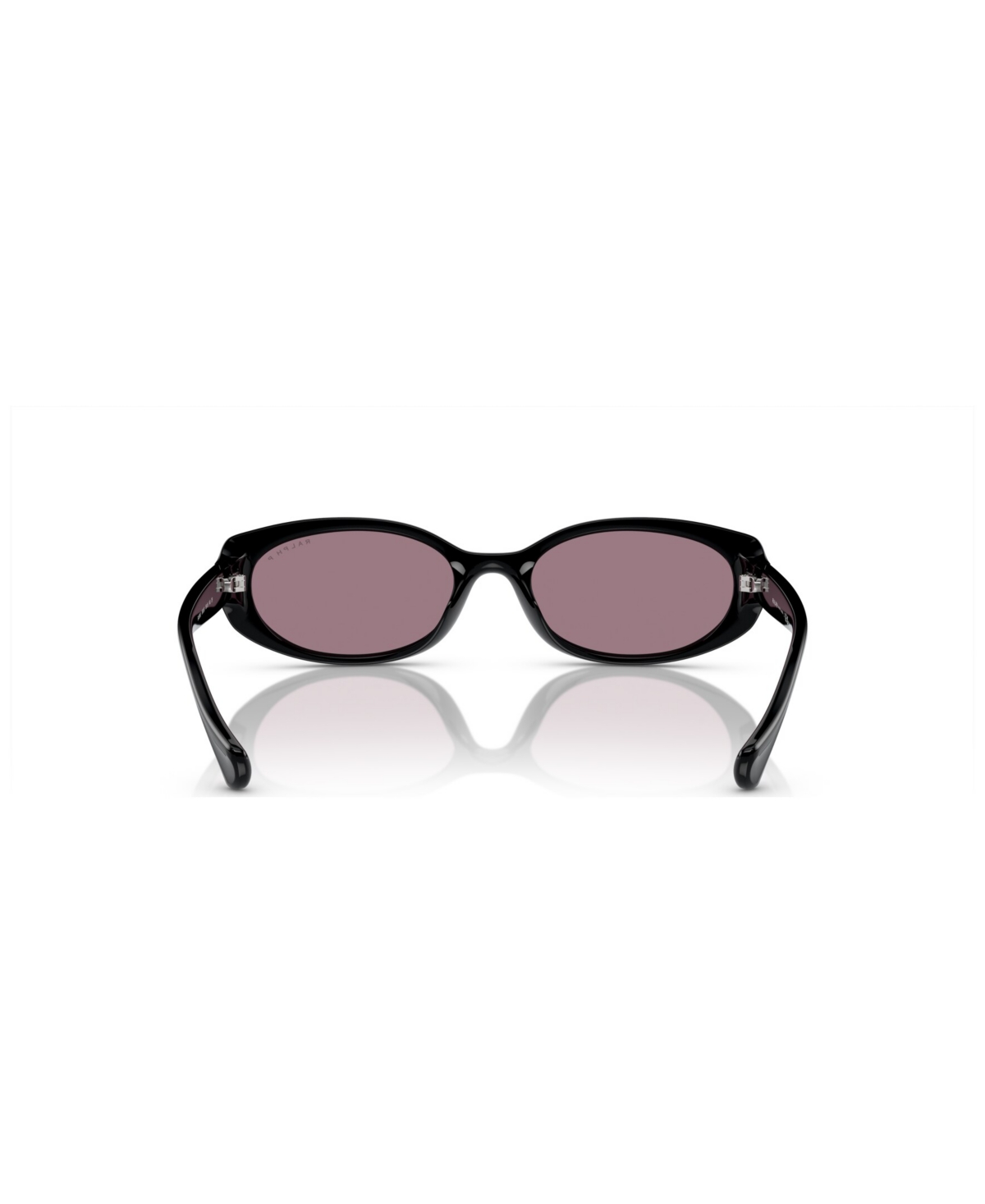 Shop Ralph By Ralph Lauren Women's Polarized Sunglasses, Polar Ra5306u In Shiny Black