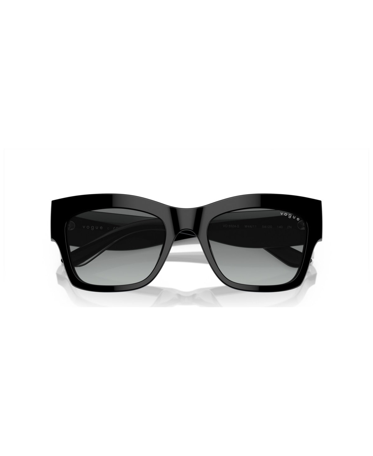 Shop Vogue Eyewear Women's Sunglasses, Gradient Vo5524s In Black