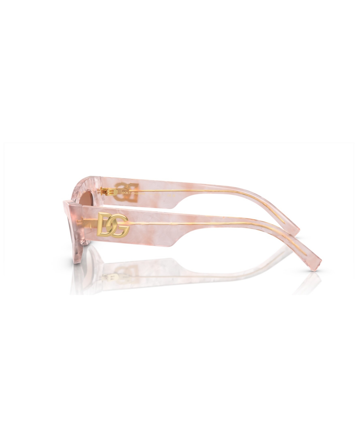 Shop Dolce & Gabbana Women's Sunglasses, Gradient Dg4450 In Madre Perla Pink